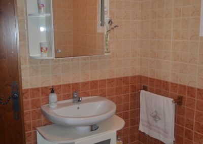 Baño de la planta baja de la Casa Rural Laguna