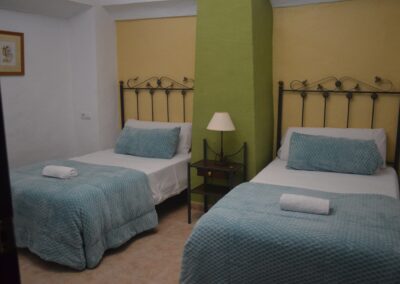 Dormitorio juvenil de la Casa Rural Laguna