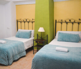Dormitorio juvenil de la Casa Rural Laguna