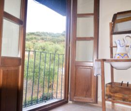 Detalle del baño de la Casa Rural Laguna