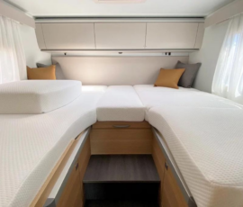 Dormitorio trasero de la Autocaravana Sol